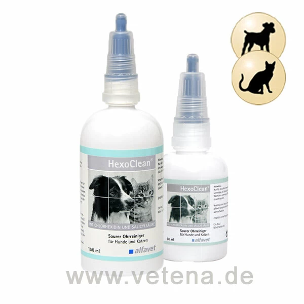 HexoClean Ohrreiniger Hund & Katze 1 HexoClean Ohrreiniger Hund & Katze