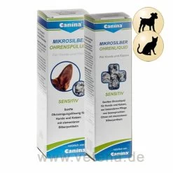 Canina Mikrosilber Ohrenspülung & Ohrenliquid