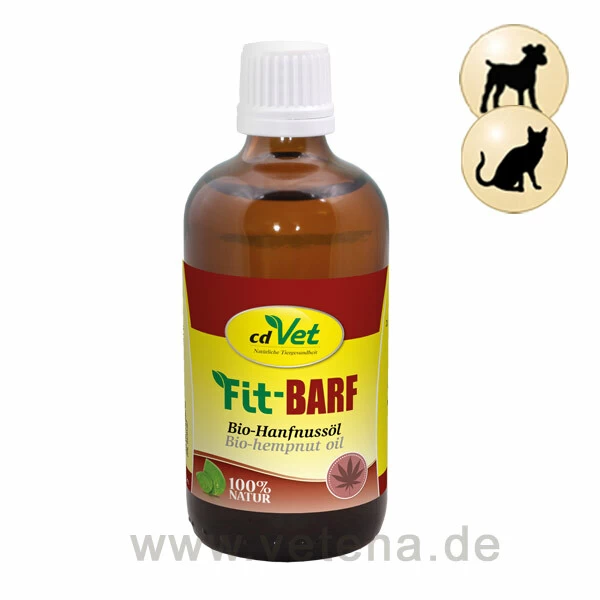 CdVet Fit-BARF Bio-Hanfnussöl 1 CdVet Fit-BARF Bio-Hanfnussöl