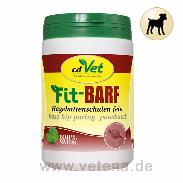 CdVet Fit-BARF Hagebuttenschalen Fein 1 CdVet Fit-BARF Hagebuttenschalen Fein