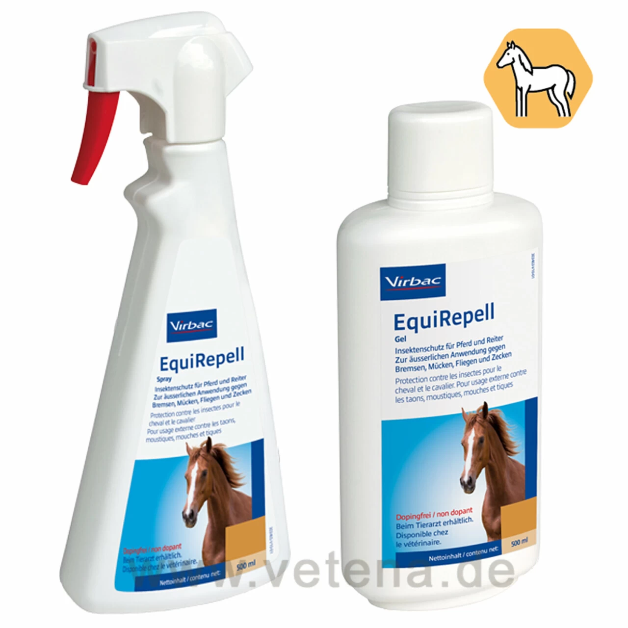 Virbac EquiRepell Gel & Spray 1 Virbac EquiRepell Gel & Spray