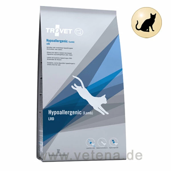 Trovet Hypoallergenic Lamm-Reis LRD Trockenfutter Für Katzen 1 Trovet Hypoallergenic Lamm-Reis LRD Trockenfutter Für Katzen