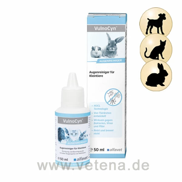 VulnoCyn Augenreiniger Für Kleintiere 1 VulnoCyn Augenreiniger Für Kleintiere