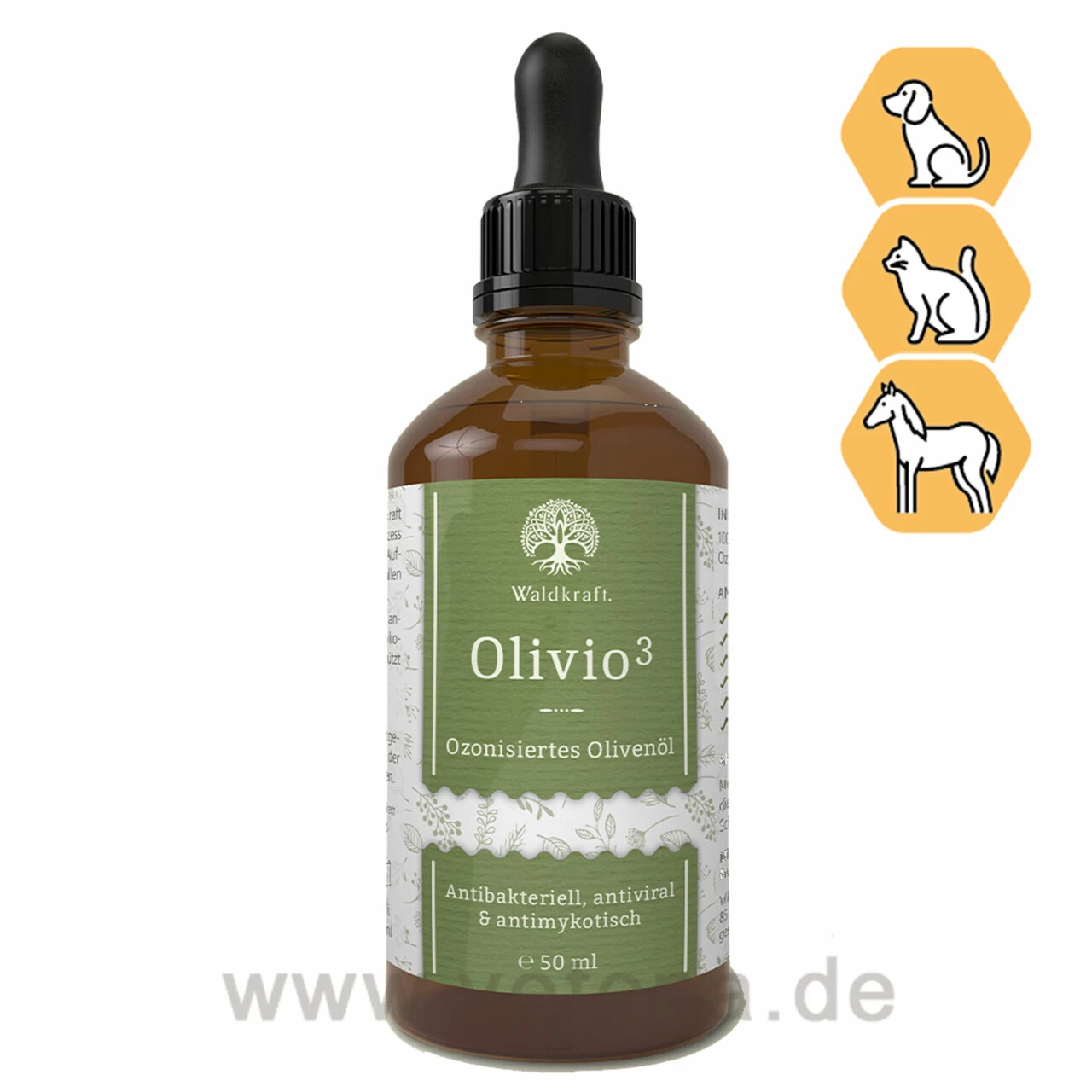 Olivio 3 - Ozonisiertes Olivenöl 1 Olivio 3 - Ozonisiertes Olivenöl